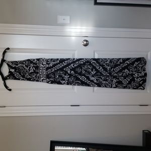 White House Black Market Halter Maxi Dress XS